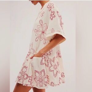 Free People Picking Pedals Mini Dress